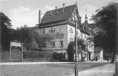 Historischer Weinwanderweg.DresdenTrachenberge.Wilder Mann